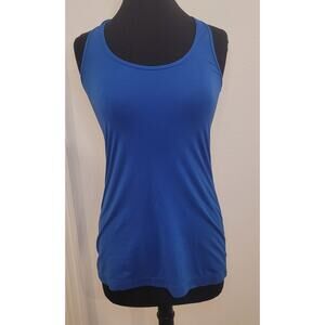 Xersion Blue Racerback Performance Tank Top Women’s Large Activewear EUC